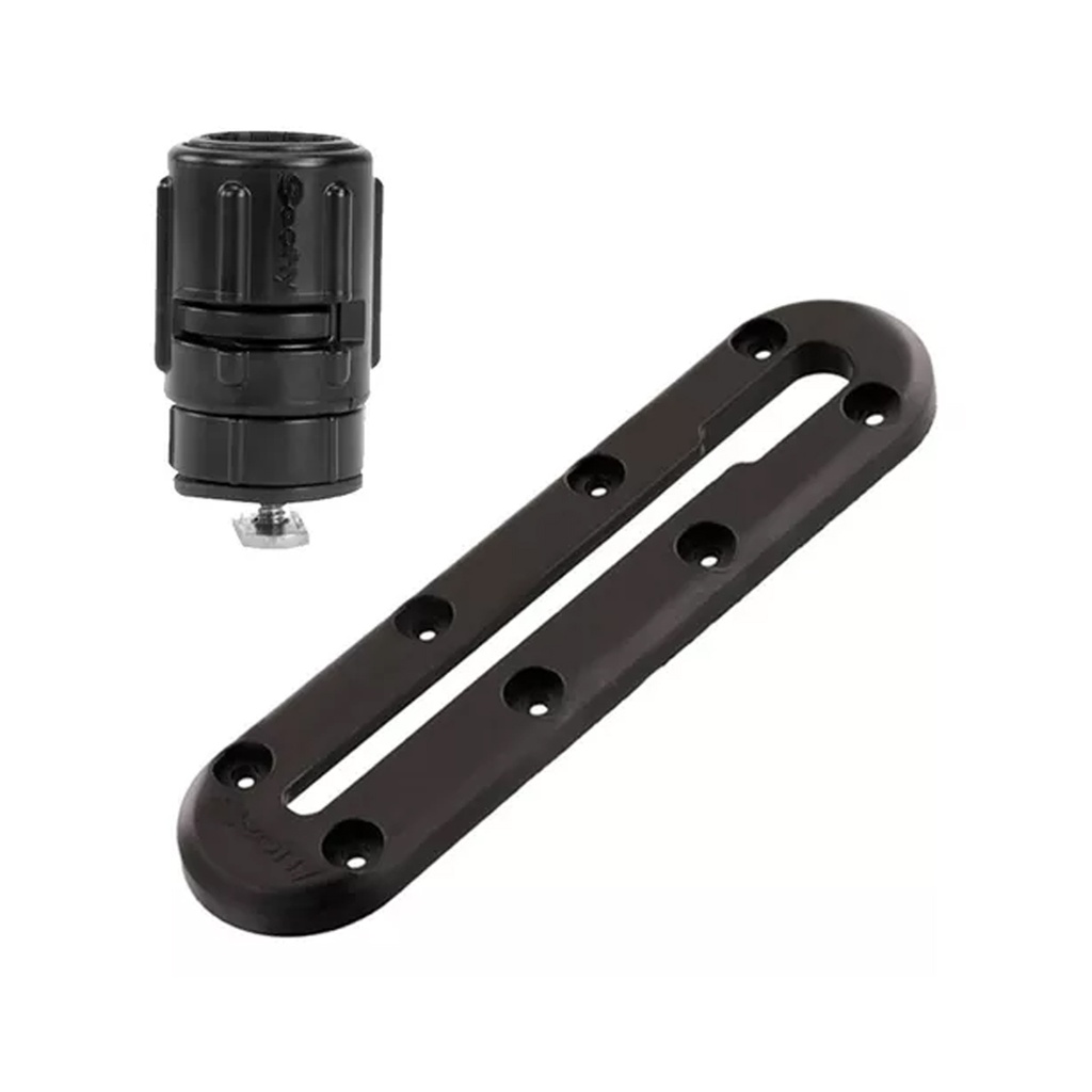 Kit Base Y Adaptador Para Riel Porta Accesorios Scotty 4"
