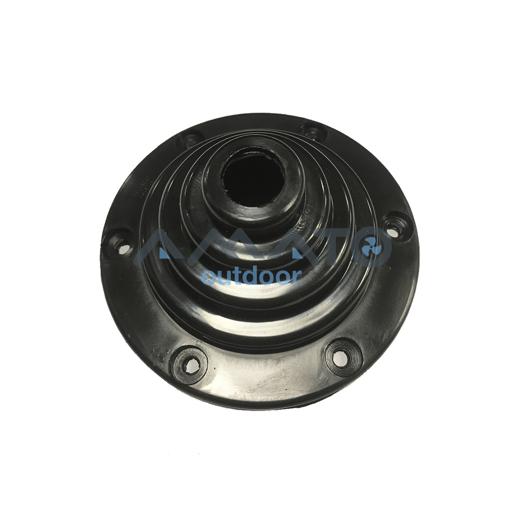 Fuelle Pasa Cable De Goma Negro