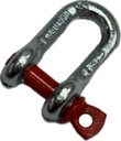 Grillete Recto 5/16" Hierro Galvanizado Nautica