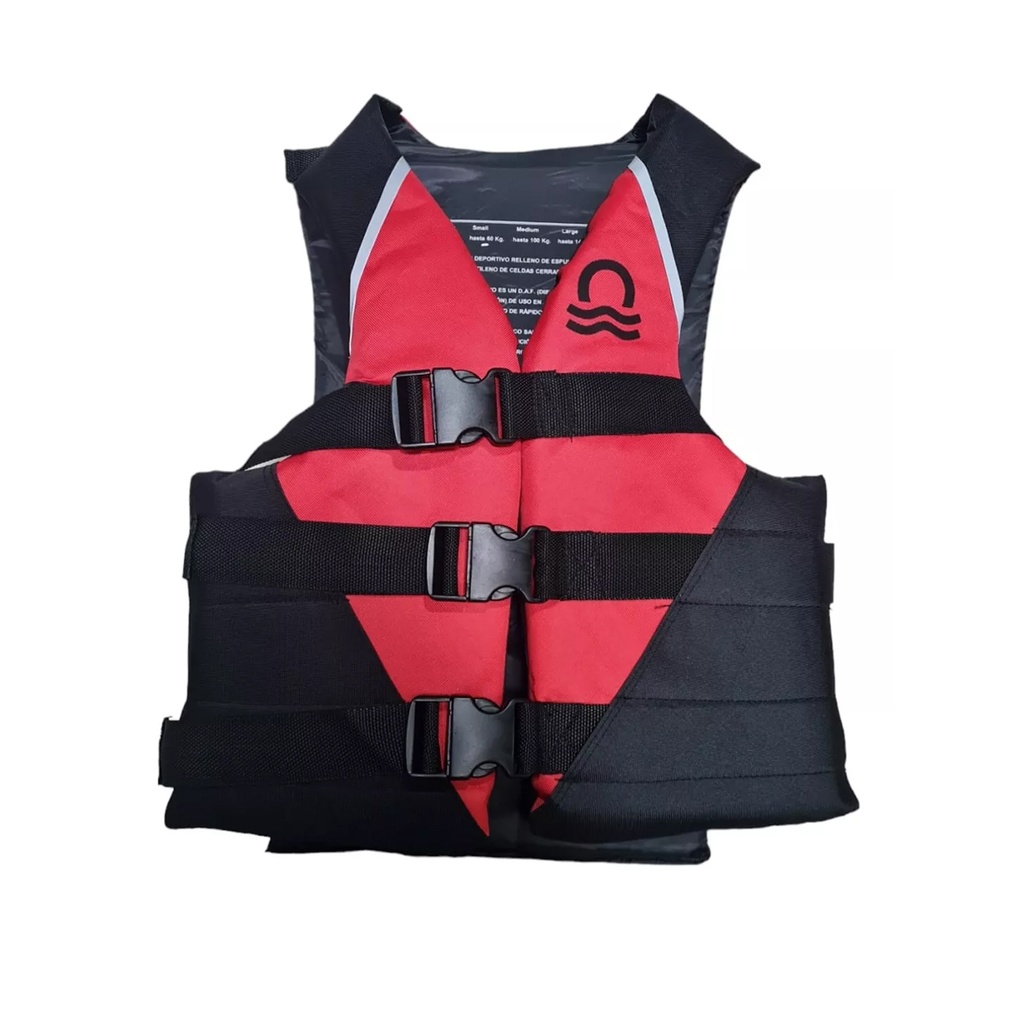 Chaleco Salvavidas Ski Flotar Rojo Talle M