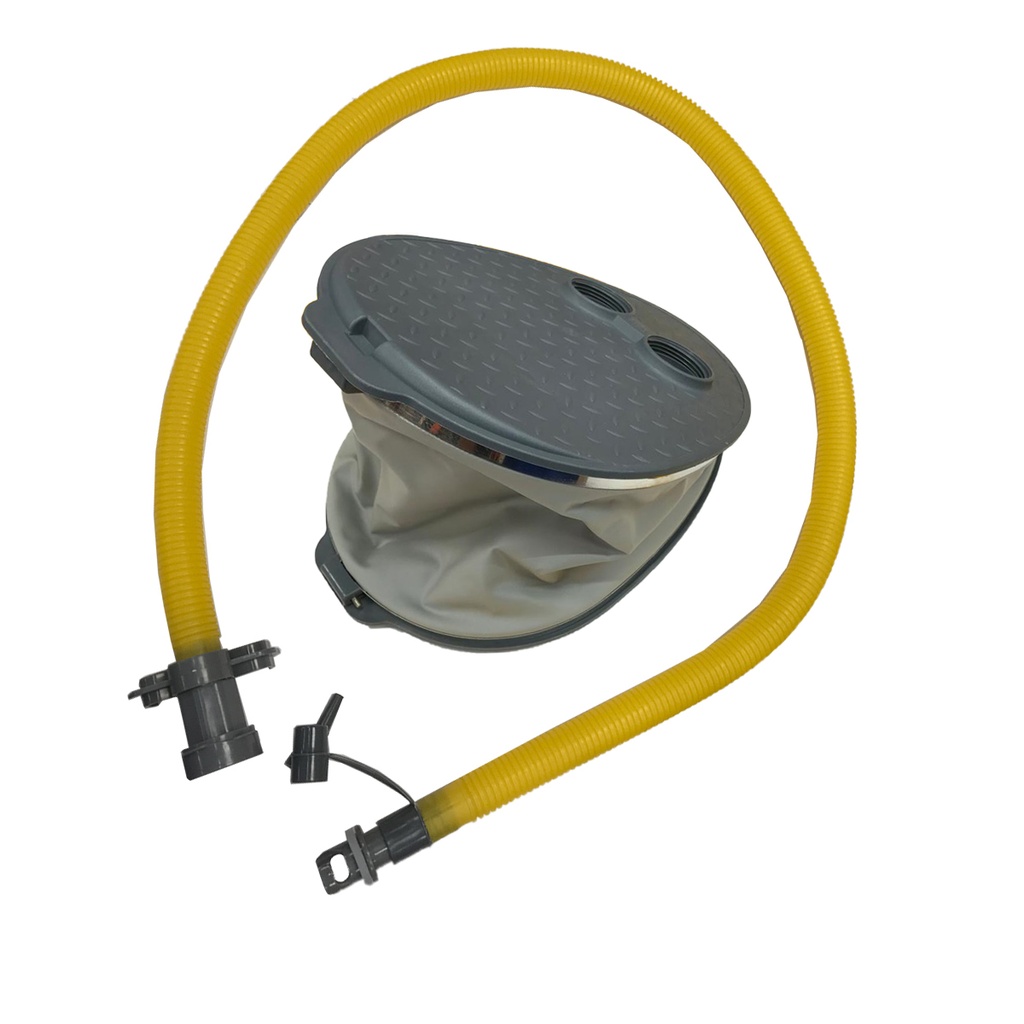 Inflador De Pie Reforzado Para Gomon Semirrigido Fuelle 