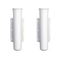 Posacaña Posa Caña Portacaña Plastico Blanco Lateral Para Exterior Lancha X2