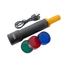 Linterna Spinit Multifunción 550r Recargable USB Filtros RGB