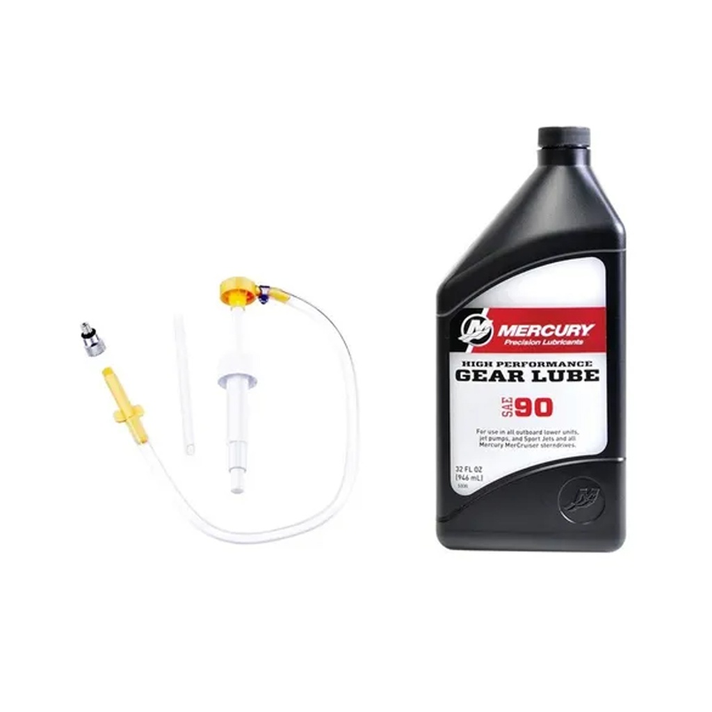 Aceite Para Pata Mercury Gear Lube + Bomba Aplicador Manual