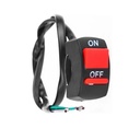 Tecla Switch Llave On/off P/ Moto Encendido Luces Auxiliares