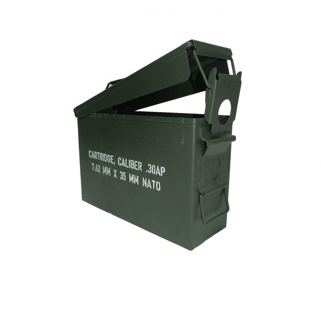 Caja Porta Herramientas Metálica Hermética Municion Multiuso