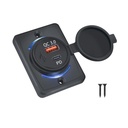 Cargador Toma Usb Para Embutir Auto Lancha Motorhome