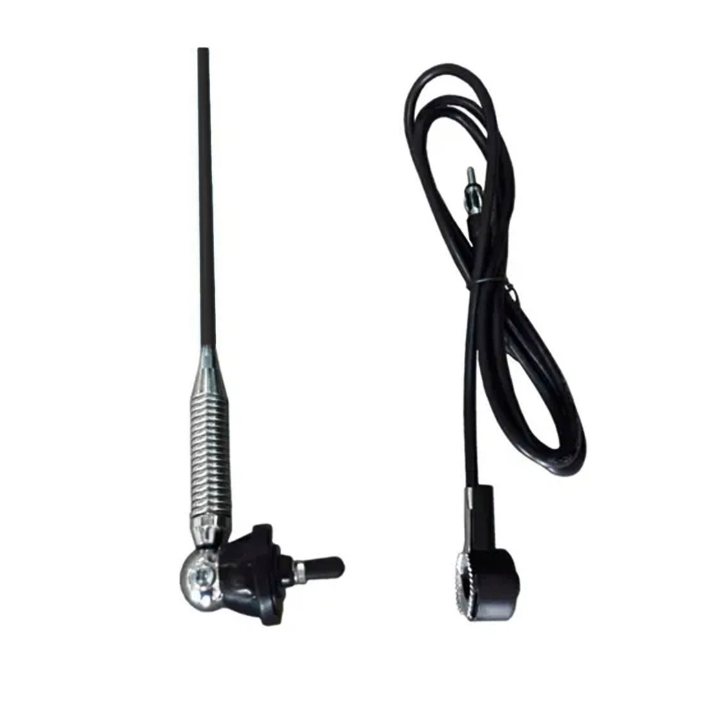 Antena Latigo Camion Cuatri Jeep 4x4 Nautica 2 Metros Negra