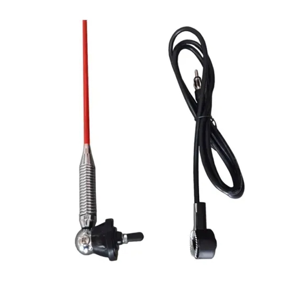 Antena Latigo Camion Cuatri Jeep 4x4 Nautica 2 Metros Roja