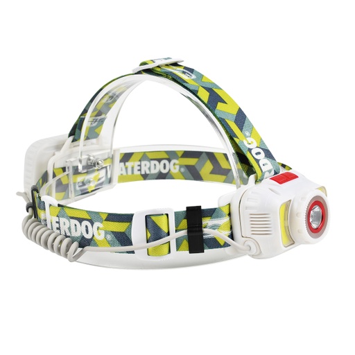 [WALD-WOL9026-7W] Linterna De Cabeza Frontal Minera Waterdog 350 Lumens 7w