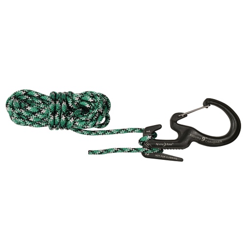 [KIE-2905560530000] Mosqueton Metalico Grande Con 3 Mts De Cabo Nite Ize