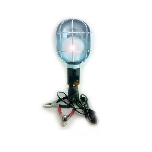 [AGDT-GDT0109] Linterna Portatil De Chapa Grande Con Pinzas 12v