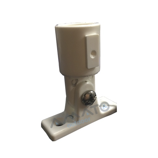 [MAZ-M045-BP-B-22] Base Para Capota De 22mm De Polipropileno Blanco