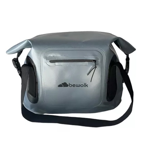 [BE-BU 2018 GRIS] Bolso Estanco Bewolk Ovalado 18 Litros Gris