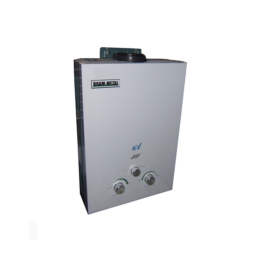 [JAR-17960/1GE] Calefon Motorhome Bram Metal 6lts Gas Envasado