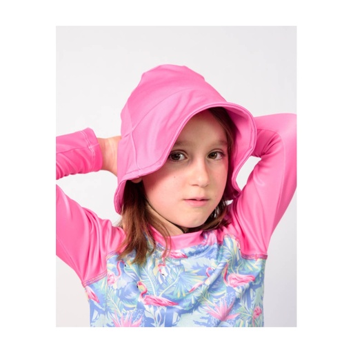 [YAK-2022-ROSA3] Gorro UV Niño Rosa Talle 3