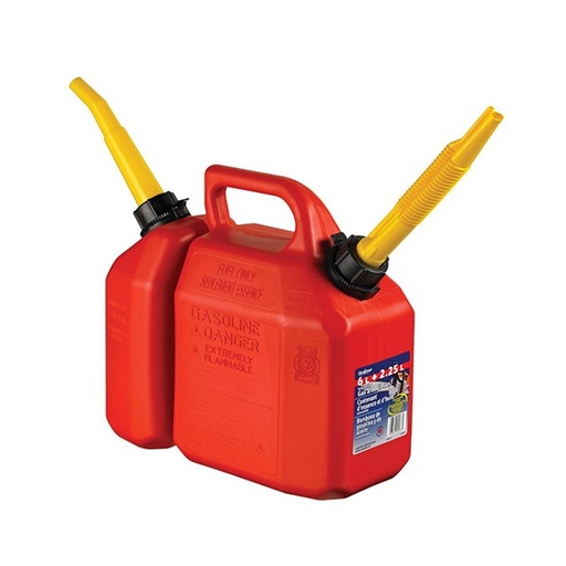 [KIE-1060558100000] Bidon Scepter Doble Nafta Aceite 6 Lts + 2.25 Lts Con Pico