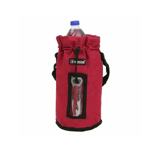 [WON-MK-2015 ROJO] Bolso Termico Magicase Para Botella De 1.5 L Con Sacacorcho