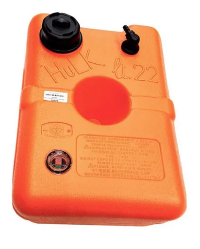 [KIE-1060560150000] Tanque De Combustible 22 Lts Hulk Nautica Barco Lancha