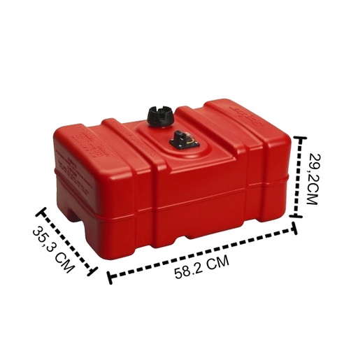 [KIE-1060562050000] Tanque De Combustible Nautico Scepter De 34 Lts Canadá