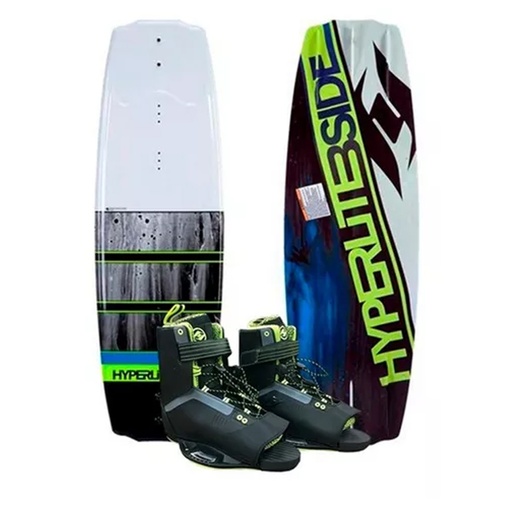 [BSIDE141-FOCUS43-48] Tabla De Wakeboard Hyperlite B-side 141cm + Botas Focus 43-48
