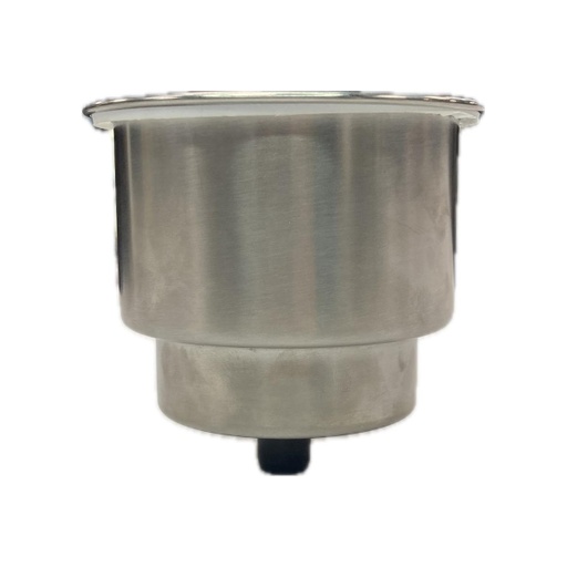 [TM-SF21209] Posa Vaso Posavasos De Embutir Con Drenaje Acero Inoxidable Lancha