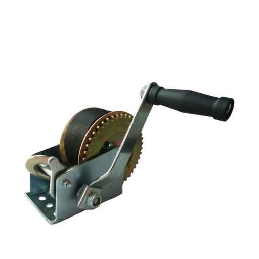 [TM-SF90121-501] Malacate Manual De 1200 Lbs 544 Kg Con Cinta Y Gancho