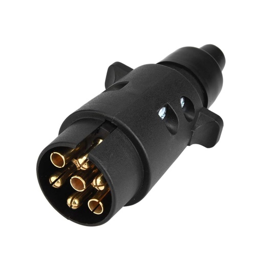 [TM-SF90230-P] Ficha Conector Macho Plastico Trailer Acoplado 7 Pines