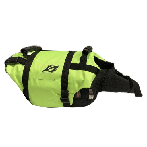 [ACU-VerdeM] Chaleco Salvavidas Para Perros Acuasport Talle M Corto Verde