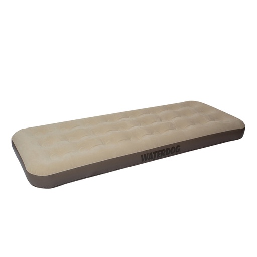 [WALD-F291BR] Colchón Inflable Afelpado Waterdog 1 Plaza 185x74x22
