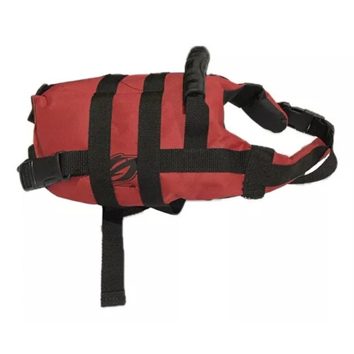 [ACU-PerroRojoS] Chaleco Salvavidas Para Perros Acuasport Talle S Rojo