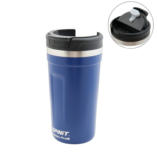 [AB-189029] Vaso Termico Spinit Termal Plus 480 Ml Acero Inoxidable Azul
