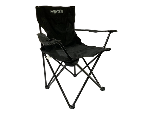 [AW-1030006] Silla Plegable Awayco Camping Reforzada Pesca Director Reposera Negro