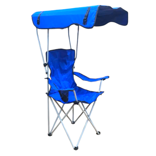 [AW-1030008] Silla Camping Awayco Plegable Portátil Con Techo Toldo Azul