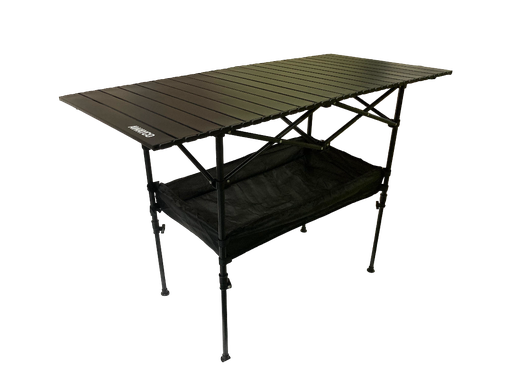 [AW-1030014] Mesa Plegable Awayco Enrollable Aluminio Calidad Superior Negro