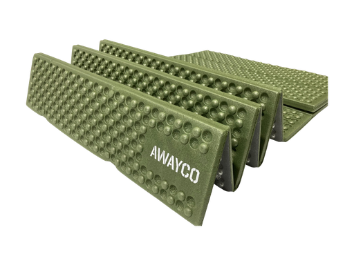 [AW-1030017] Aislante Térmico Portátil Awayco Aire Libre Mat Campamento Verde