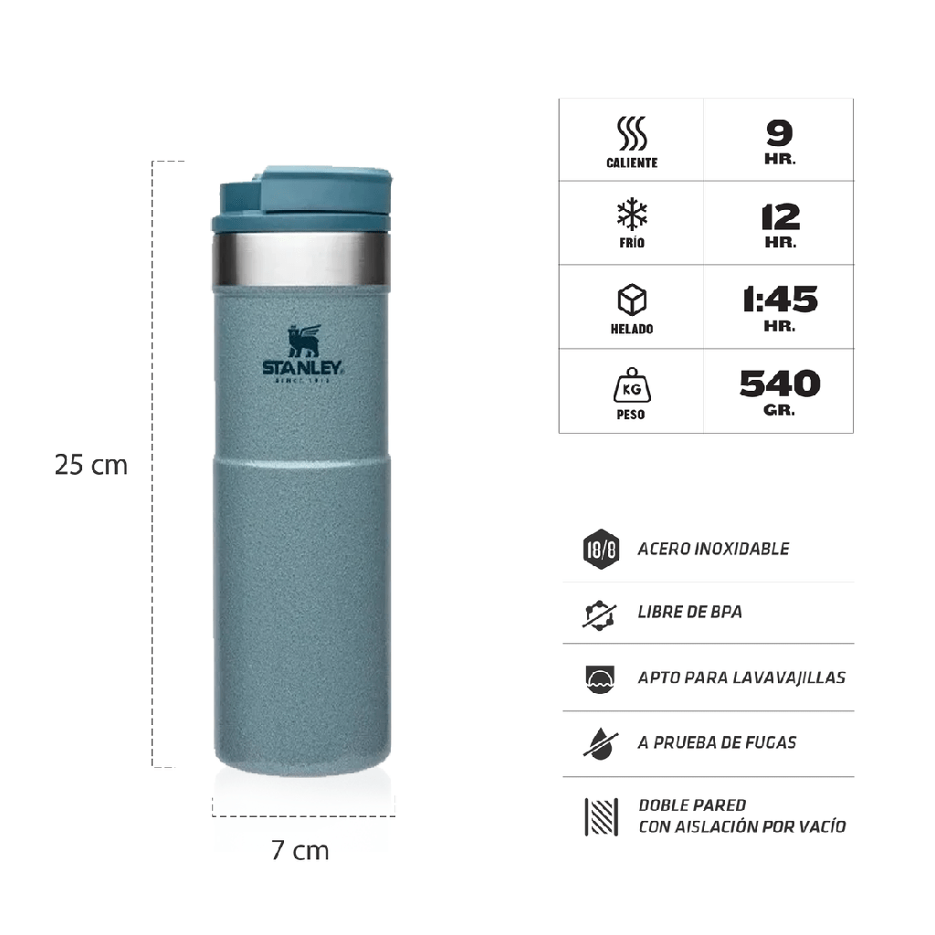Botella Térmica Vaso Stanley Neverleak Mug 591 Ml Frio/calor