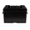 CAJA PORTA BATERIA HASTA 70 AMP PLASTICA NEGRO C/STRAP TW