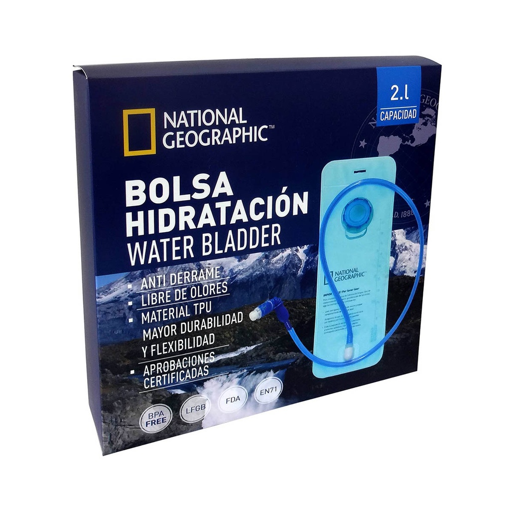Bolsa De Hidratación 2 Litros National Geographic