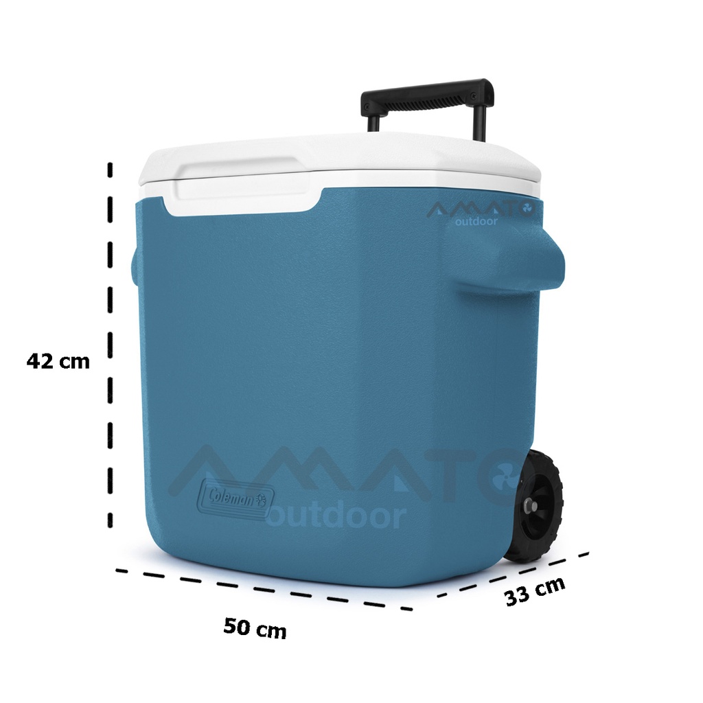 Conservadora Coleman Performance 28qt Con Rueda Made In Usa