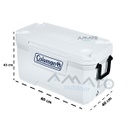 Conservadora Coleman Chest Marine 70 Qt 66 Litros