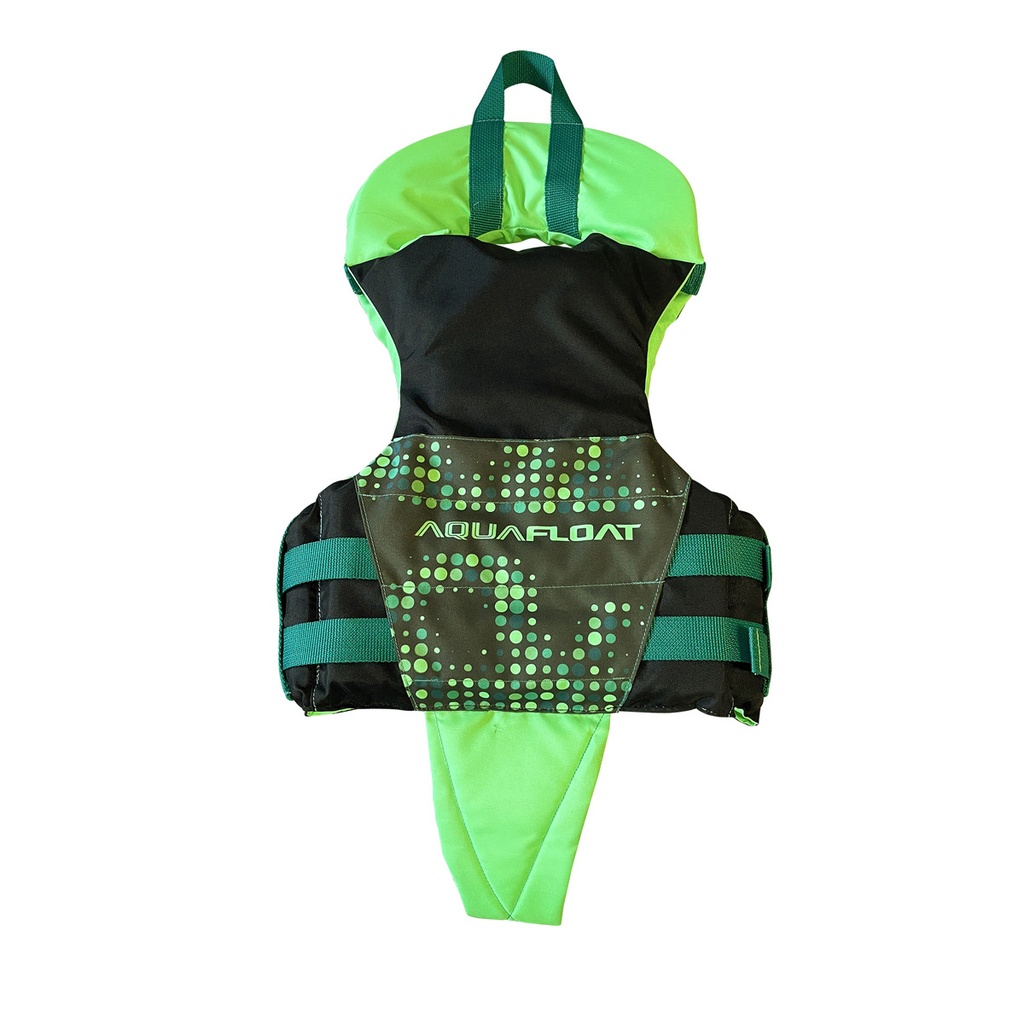  Chaleco Salvavidas Aquafloat Ski Niño Con Cuello Estampado Talle 02