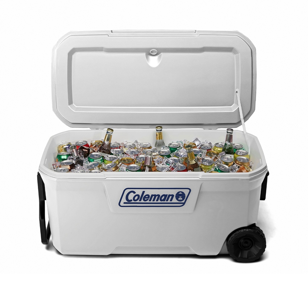 CONSERVADORA COLEMAN CHEST MARINE 100QT C/R WHITE