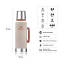 Termo Stanley Clasico Rosa 950ML