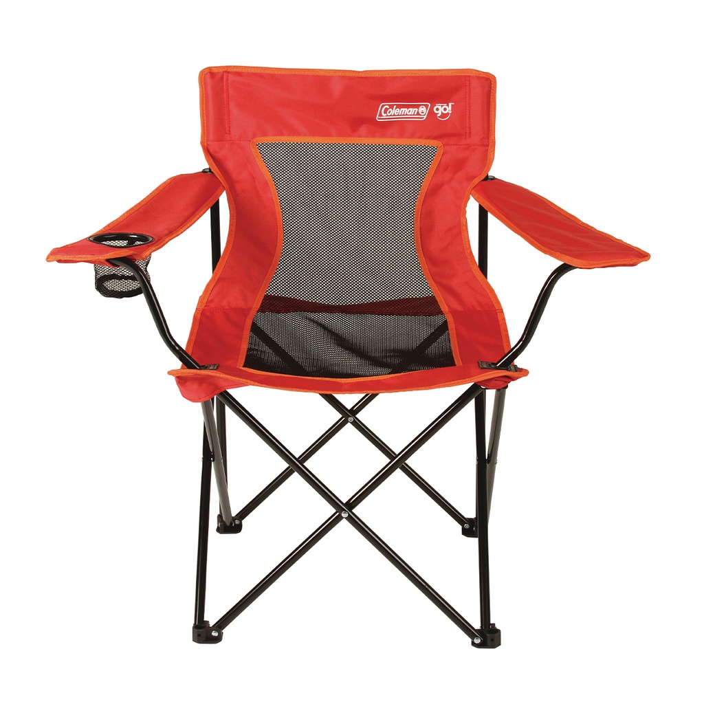Silla Coleman Director 102Kg C/ Posa Vaso Roja