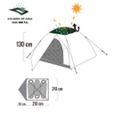 Carpa Waterdog Dome 2 New 3 Personas