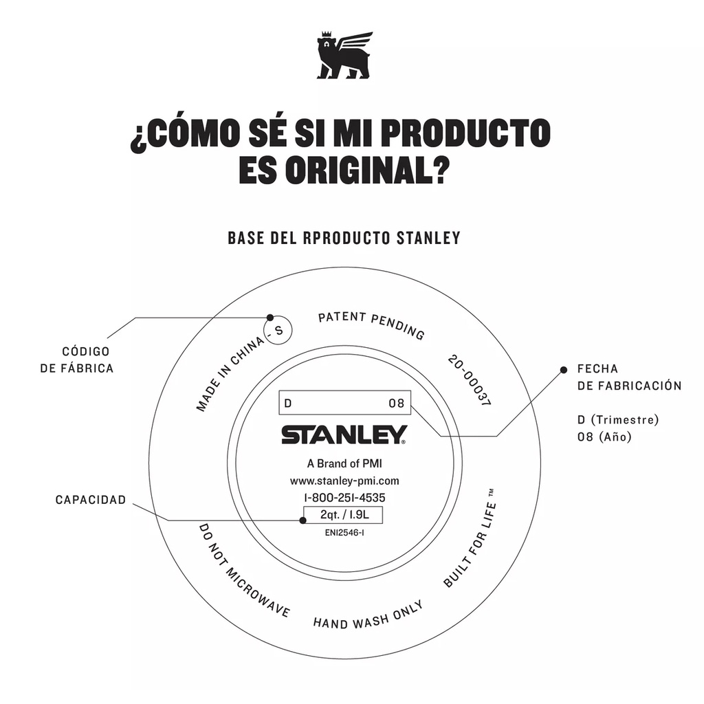Termo Stanley 1.4 Lts Classic Manija Original