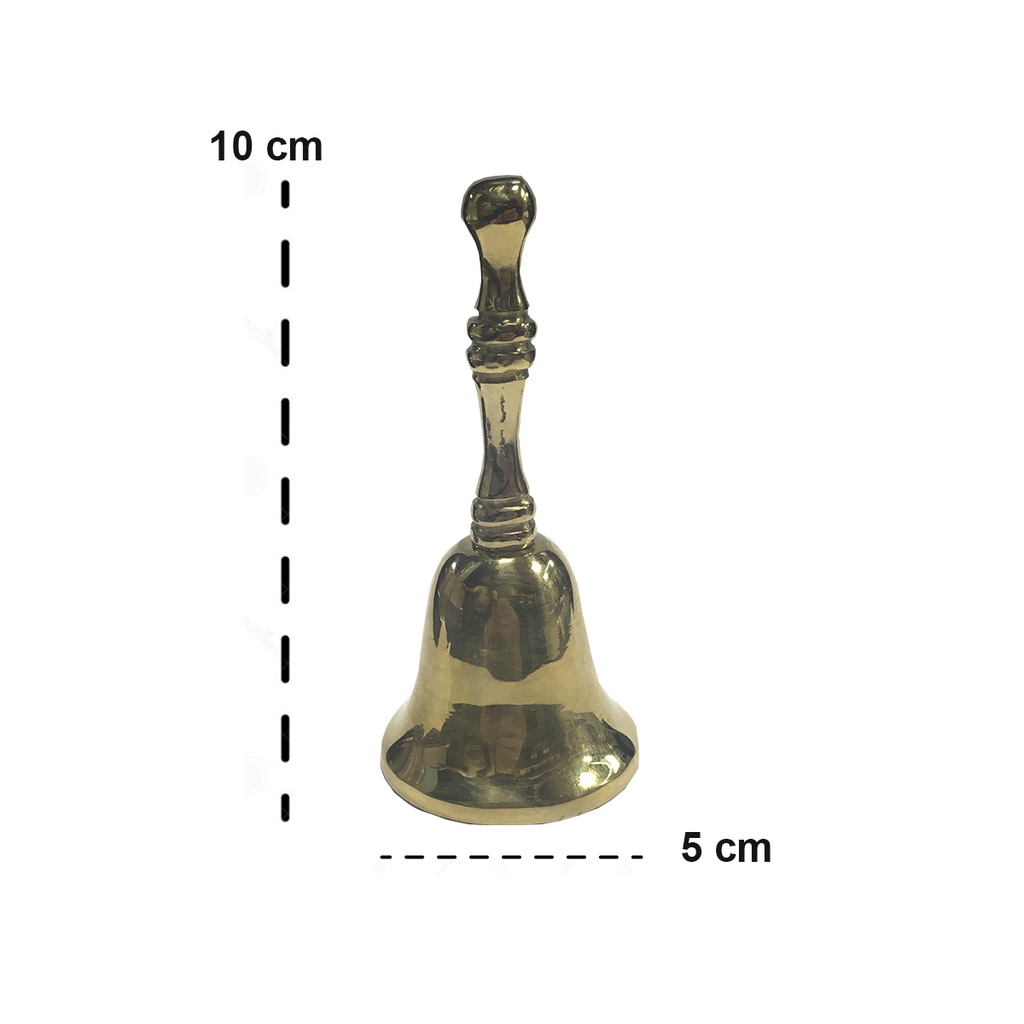 Campana De Mano Náutica Bronce Reglamentaria Pna