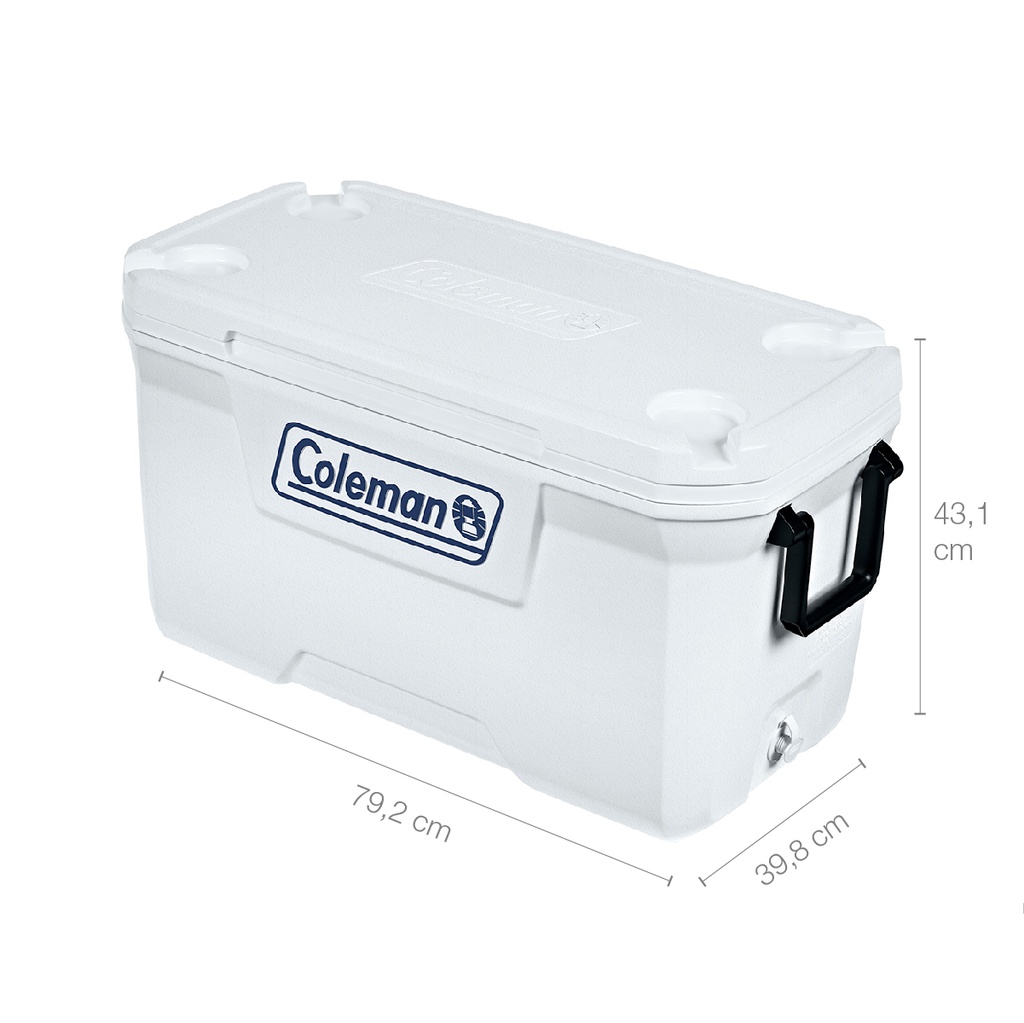 CONSERVADORA COLEMAN CHEST MARINE 70QT WHITE