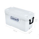 CONSERVADORA COLEMAN CHEST MARINE 70QT WHITE